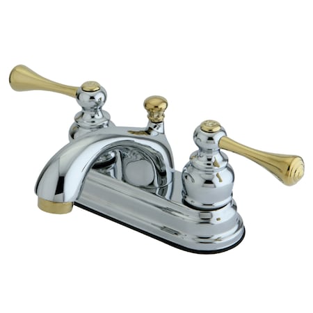 Kingston Brass 4" Centerset Bathroom Faucet, Chrome KB3604BL